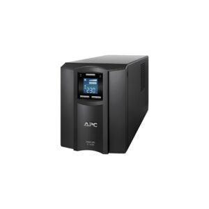 APC SMC1000I Smart-UPS C 1000VA 600W 230V LCD | Line-Interactive UPS with Pure Sine Wave, AVR, USB/Serial